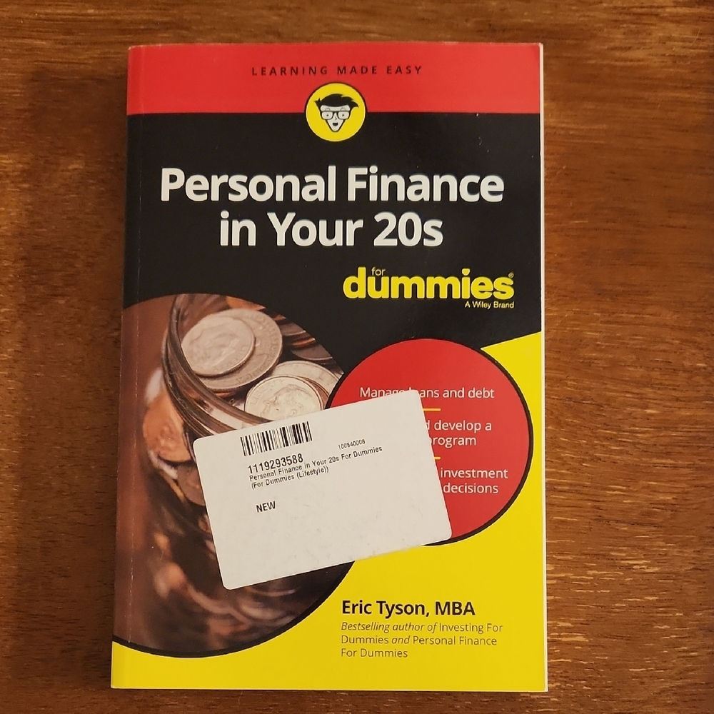 Personal Finance in Your 20s for Dummies Book